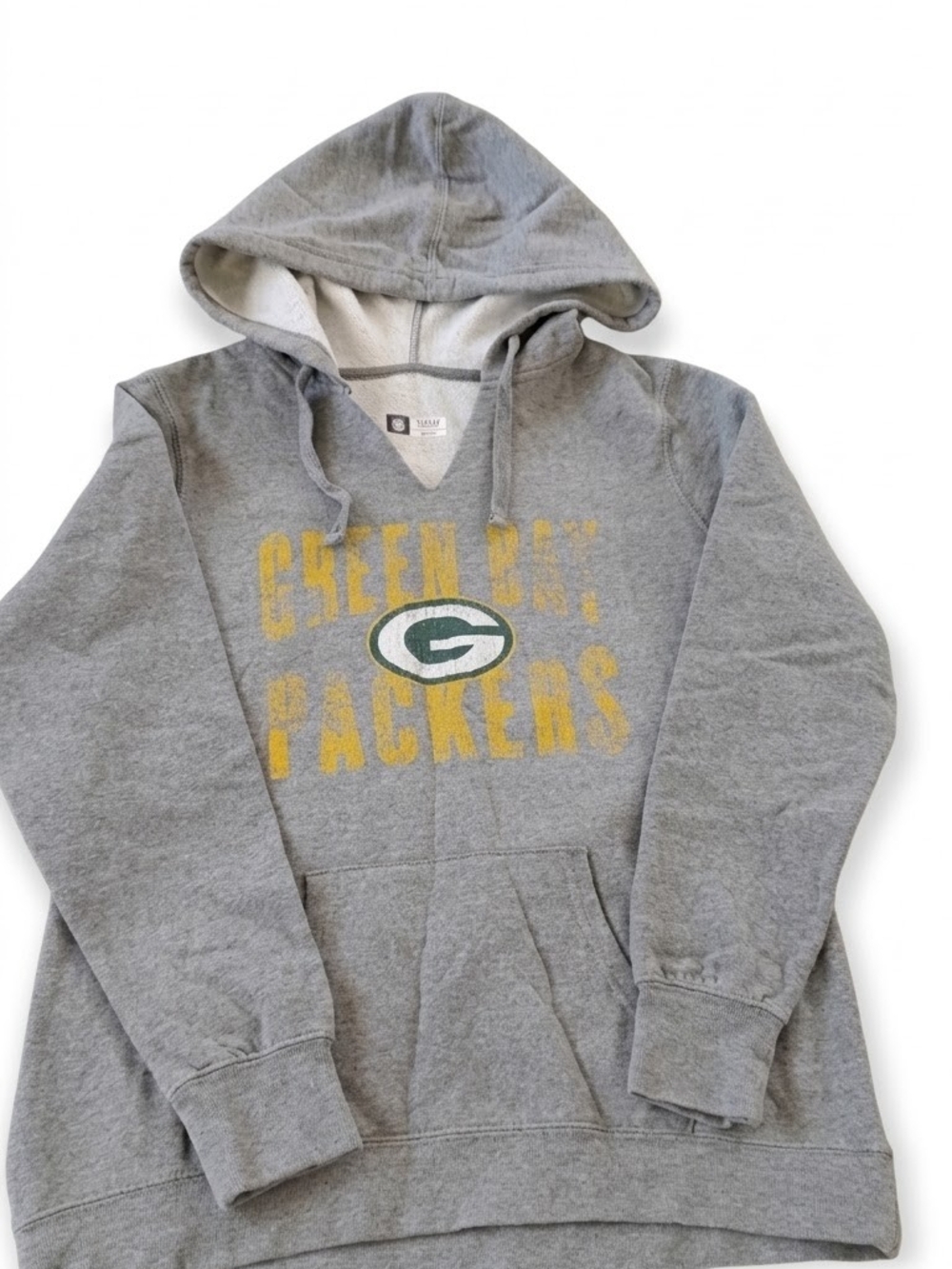 Green Bay Packers Gray Hooded Sweatshirt